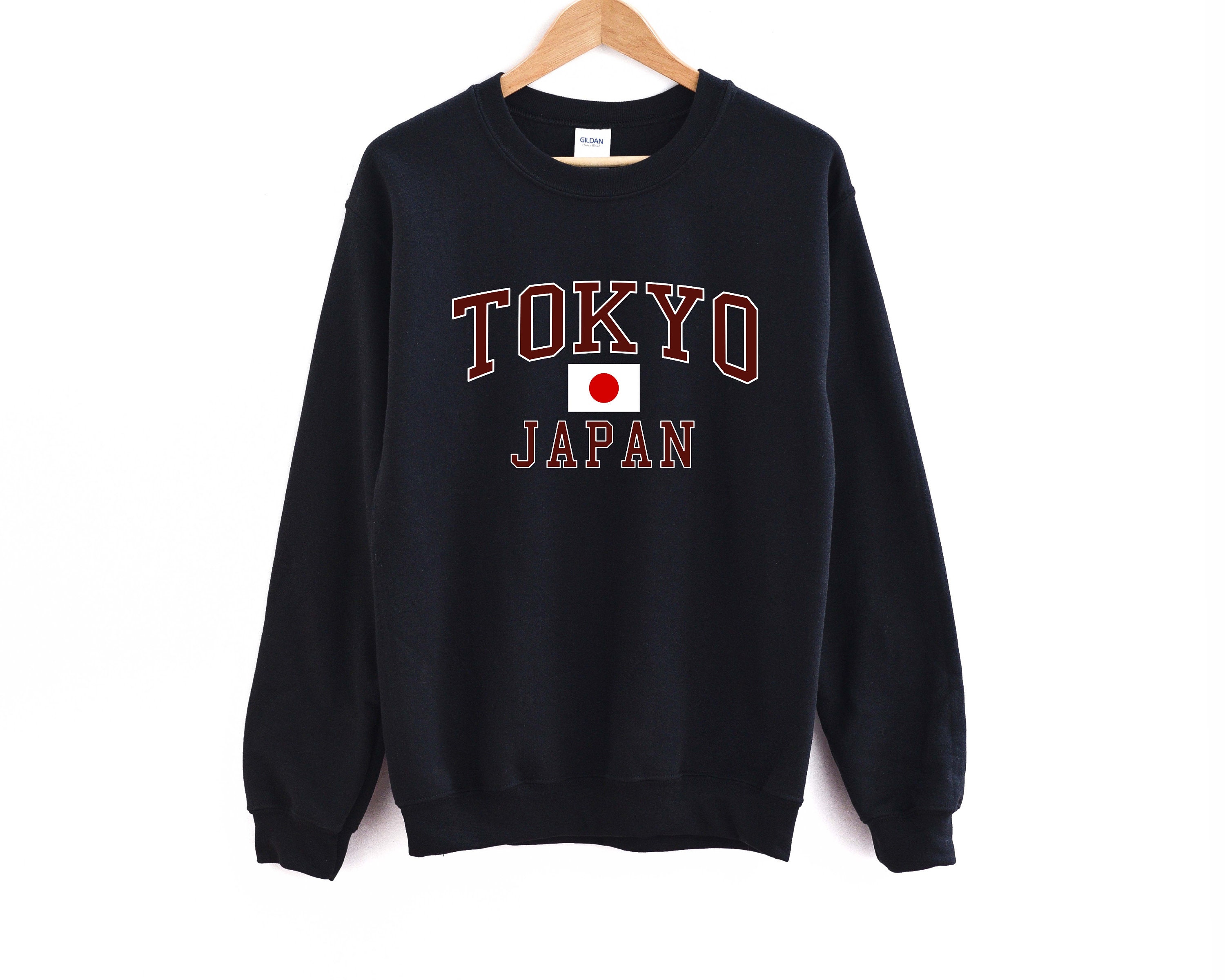 Tokyo Japan Sweatshirt Unisex Tokyo Crewneck - Etsy