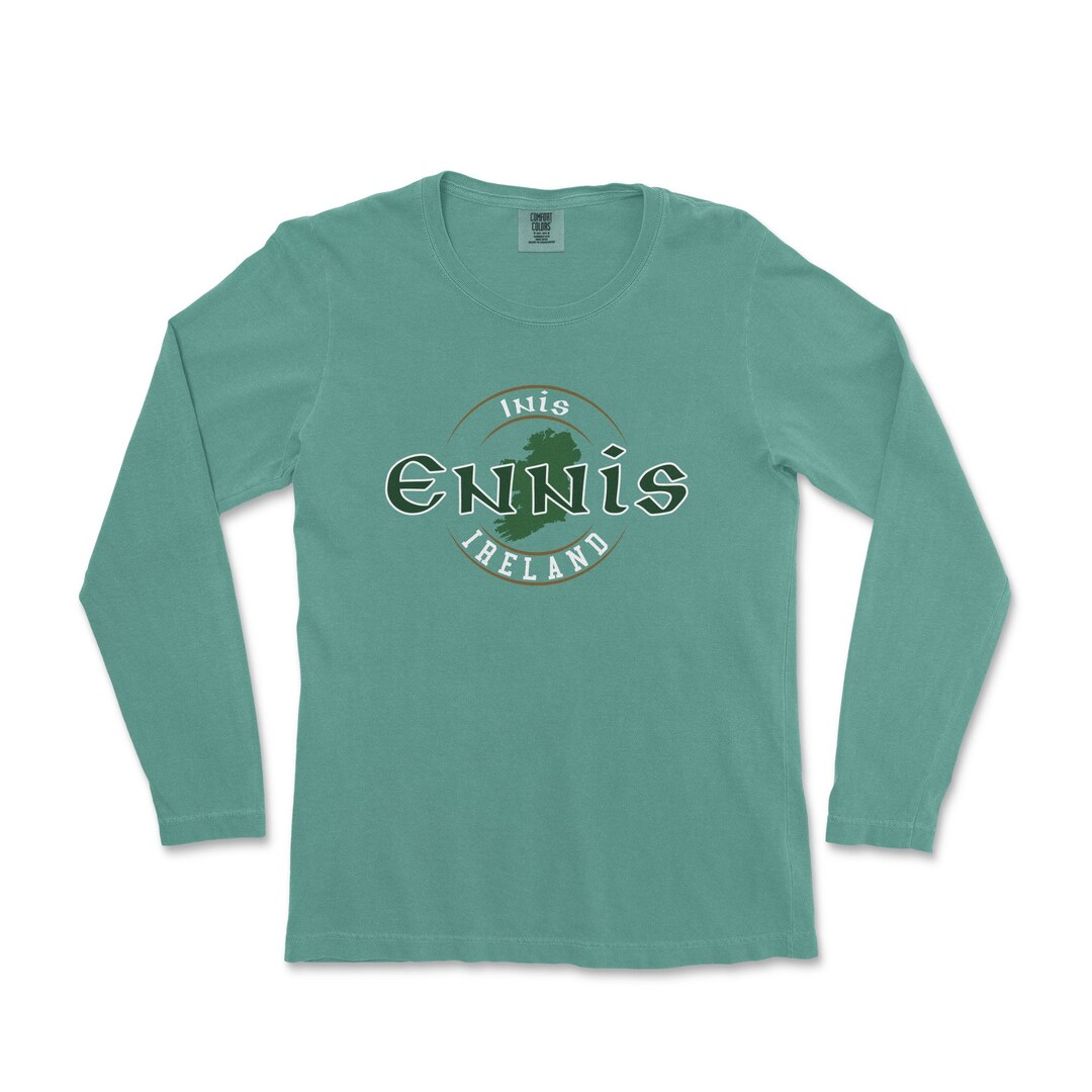 Ennis Ireland Long Sleeve Tshirt Etsy