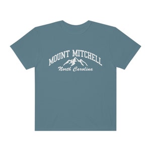 Mount Mitchell North Carolina Comfort Colors T-Shirt Mount Mitchell Shirt image 4