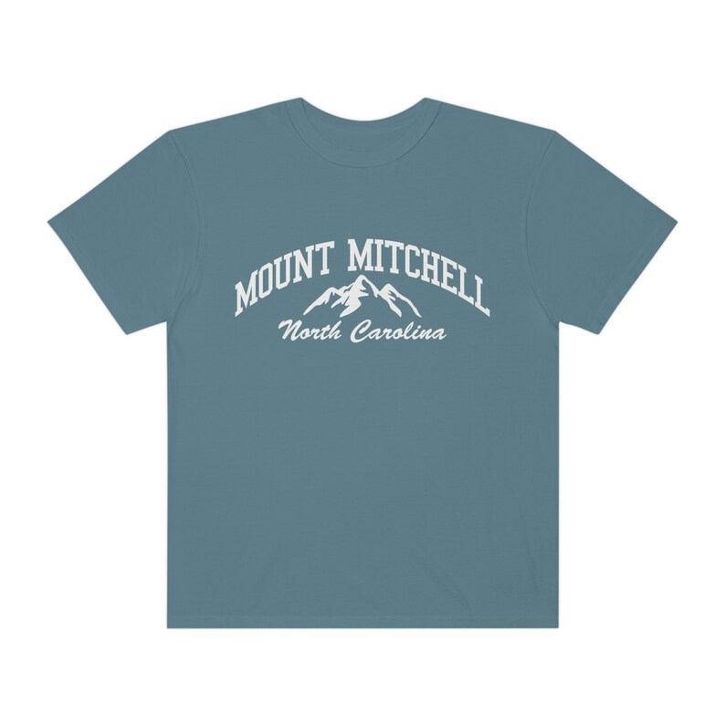 Mount Mitchell North Carolina Comfort Colors T-Shirt Mount Mitchell Shirt image 4