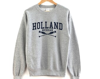 Holland Michigan Crewneck Sweatshirt Holland Crewneck
