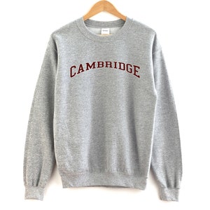 Cambridge Massachusetts  Unisex Cambridge Crewneck