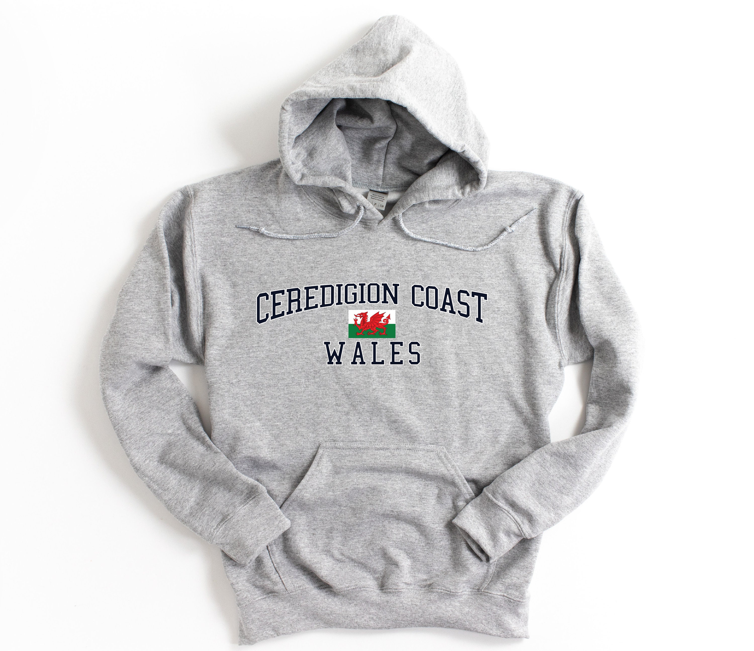 Ceredigion Coast Wales Crewneck Sweatshirt Ceredigion Coast Wales Crewneck