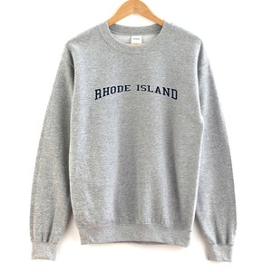 Rhode Island Sweatshirt Unisex  Rhode Island Crewneck