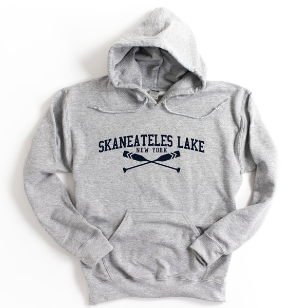 Skaneateles Lake New York Hooded Sweatshirt Skaneateles Lake Hoodie