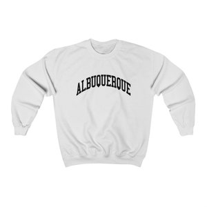 Albuquerque New Mexico Unisex Collegiate Albuquerque Crewneck