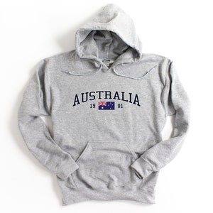 Australia Hooded Sweatshirt Unisex Australia Pullover Hoodie