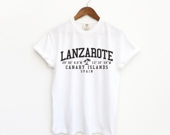 Lanzarote Canary Islands Spain Comfort Colors T-Shirt Lanzarote Shirt