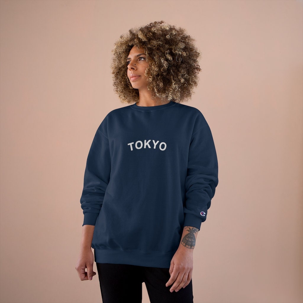 Tokyo Japan Champion Sweatshirt - Etsy