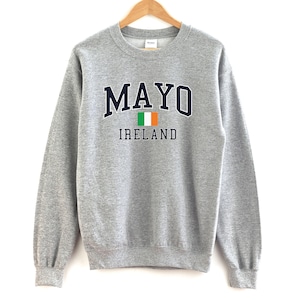 Mayo Ireland Sweatshirt Unisex Mayo Pullover Crewneck