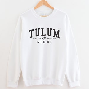Tulum Mexico Crewneck Sweatshirt Tulum Crewneck