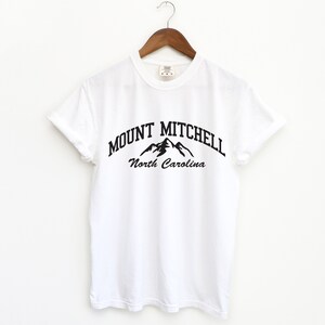 Mount Mitchell North Carolina Comfort Colors T-Shirt Mount Mitchell Shirt image 5