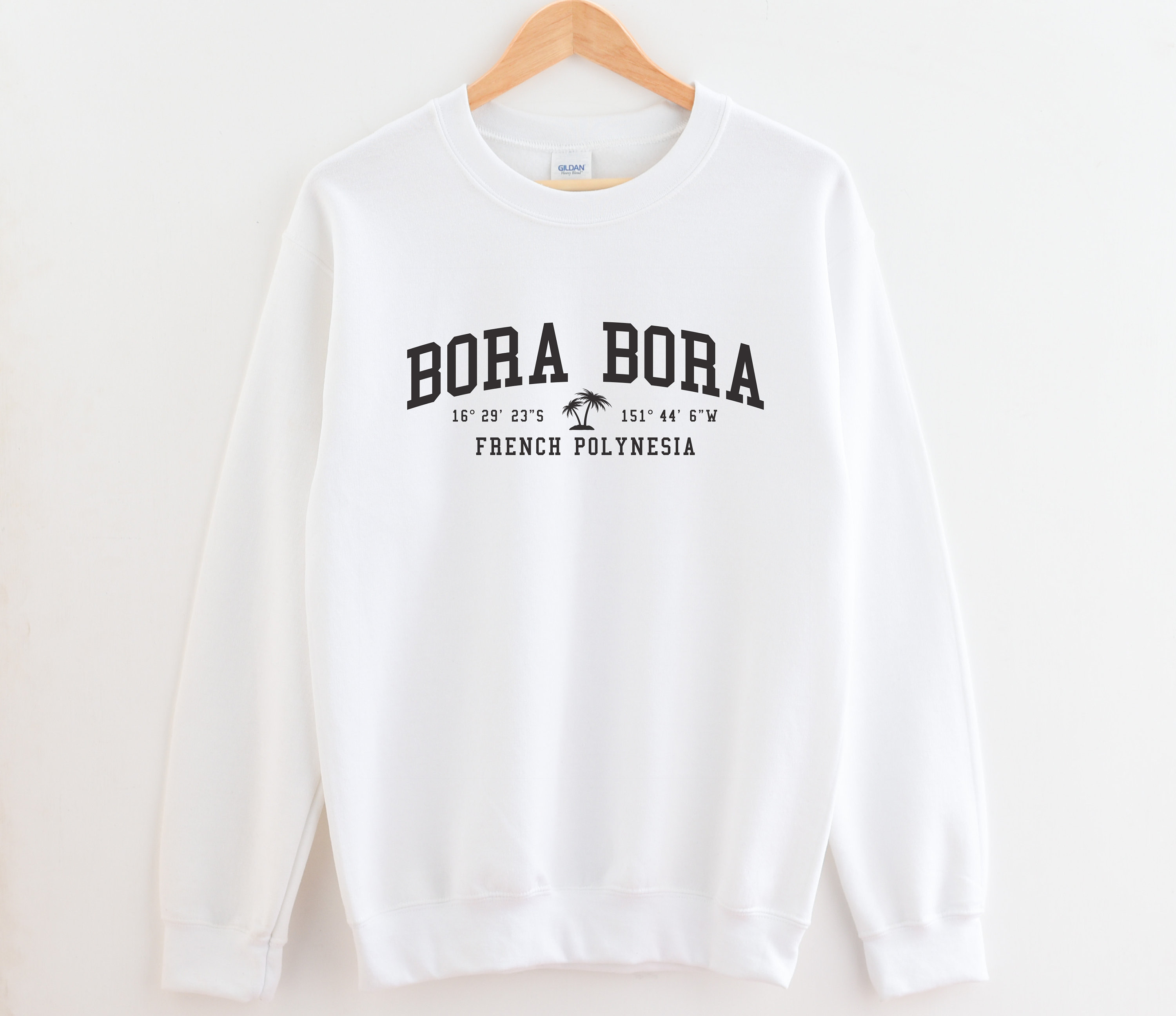 Bora Bora French Polynesia Crewneck Sweatshirt Bora Bora Crewneck - Etsy