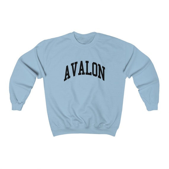 Avalon New Jersey Unisex Sweatshirt Collegiate Avalon Crewneck