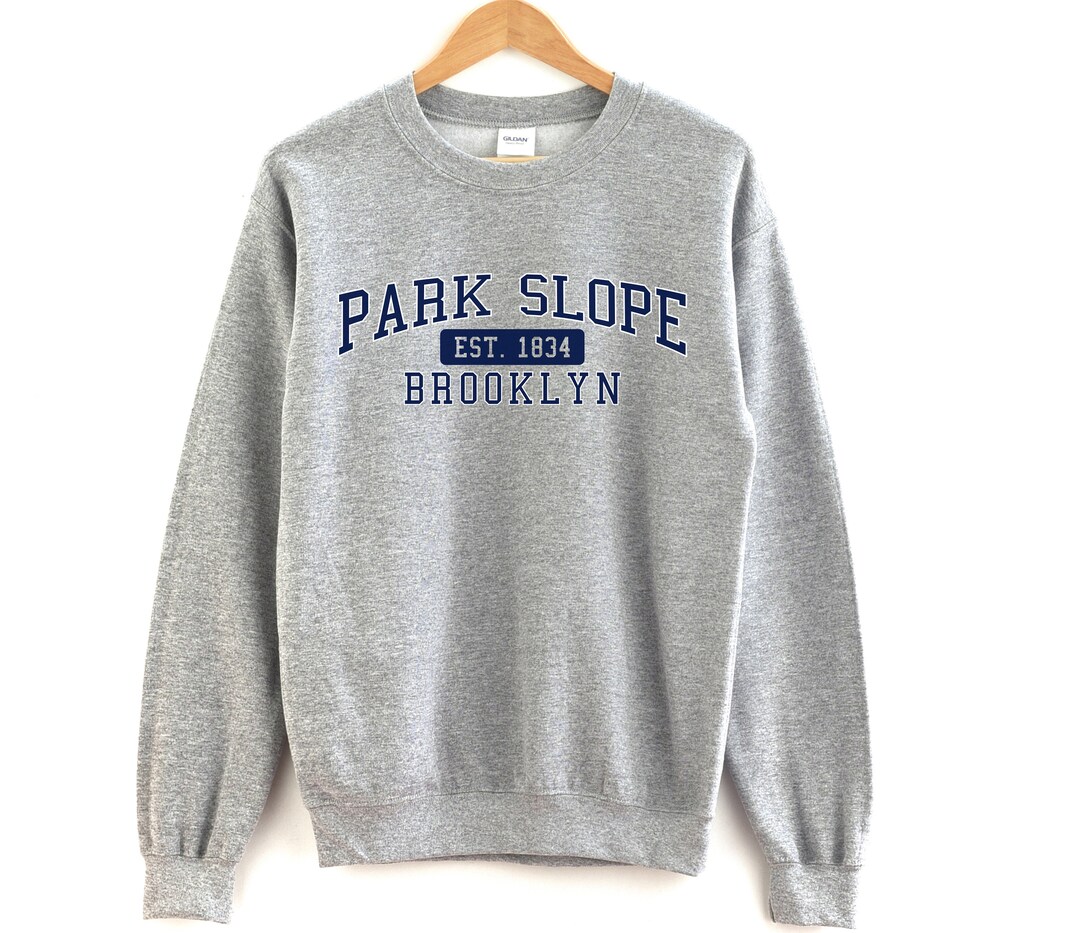 Park Slope Brooklyn New York Crewneck Sweatshirt Park Slope