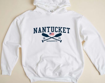 Nantucket Massachusetts Sweatshirt Unisex Nantucket Hoodie