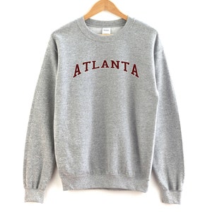 Atlanta Georgia Sweatshirt  Unisex Atlanta Crewneck