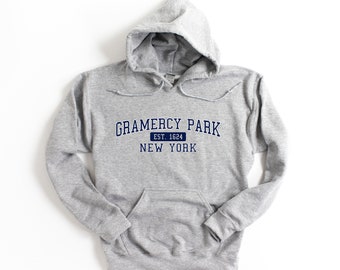 Gramercy Park New York Hooded Sweatshirt Gramercy Park Hoodie