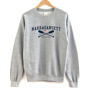Narragansett Rhode Island Sweatshirt Unisex Narragansett Crewneck
