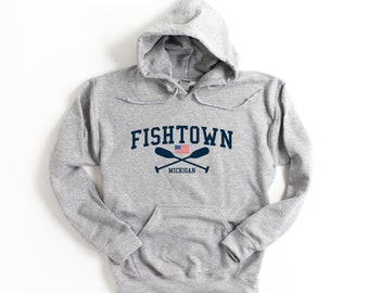 Fishtown Michigan Sudadera con capucha Fishtown Sudadera
