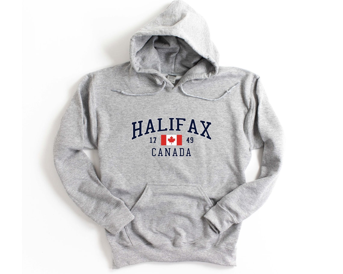 Halifax Canada Hooded Sweatshirt Unisex Halifax Hoodie - Etsy UK