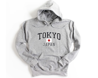 Tokyo Japan Hooded Sweatshirt Unisex Tokyo Hoodie