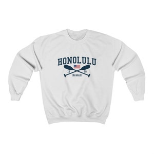Honolulu Hawaii Sweatshirt Honolulu Unisex Crewneck