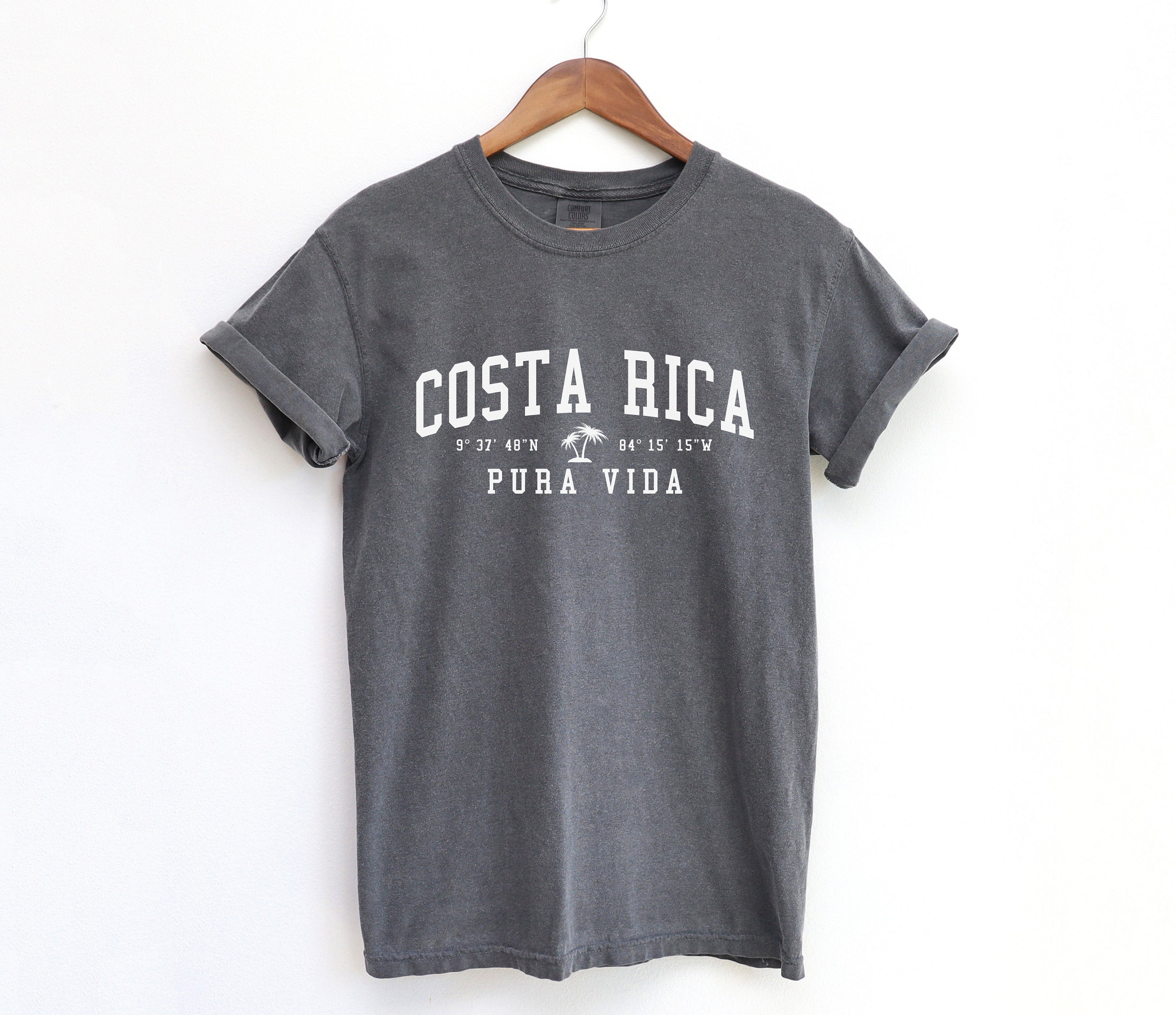 Costa Rica Pura Vida Comfort Colors T-shirt Costa Rica Shirt - Etsy