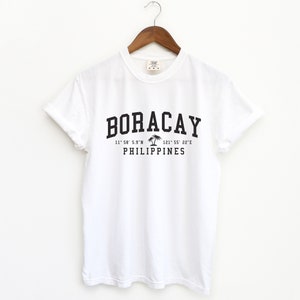 Boracay Philippines T-Shirt Boracay Comfort Colors Shirt