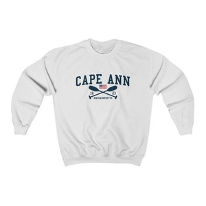Cape Ann Massachusetts Crewneck Sweatshirt Cape Ann Crewneck