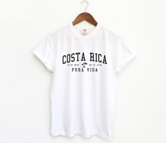 Costa Rica Pura Vida Comfort Colors T-shirt Costa Rica Shirt - Etsy