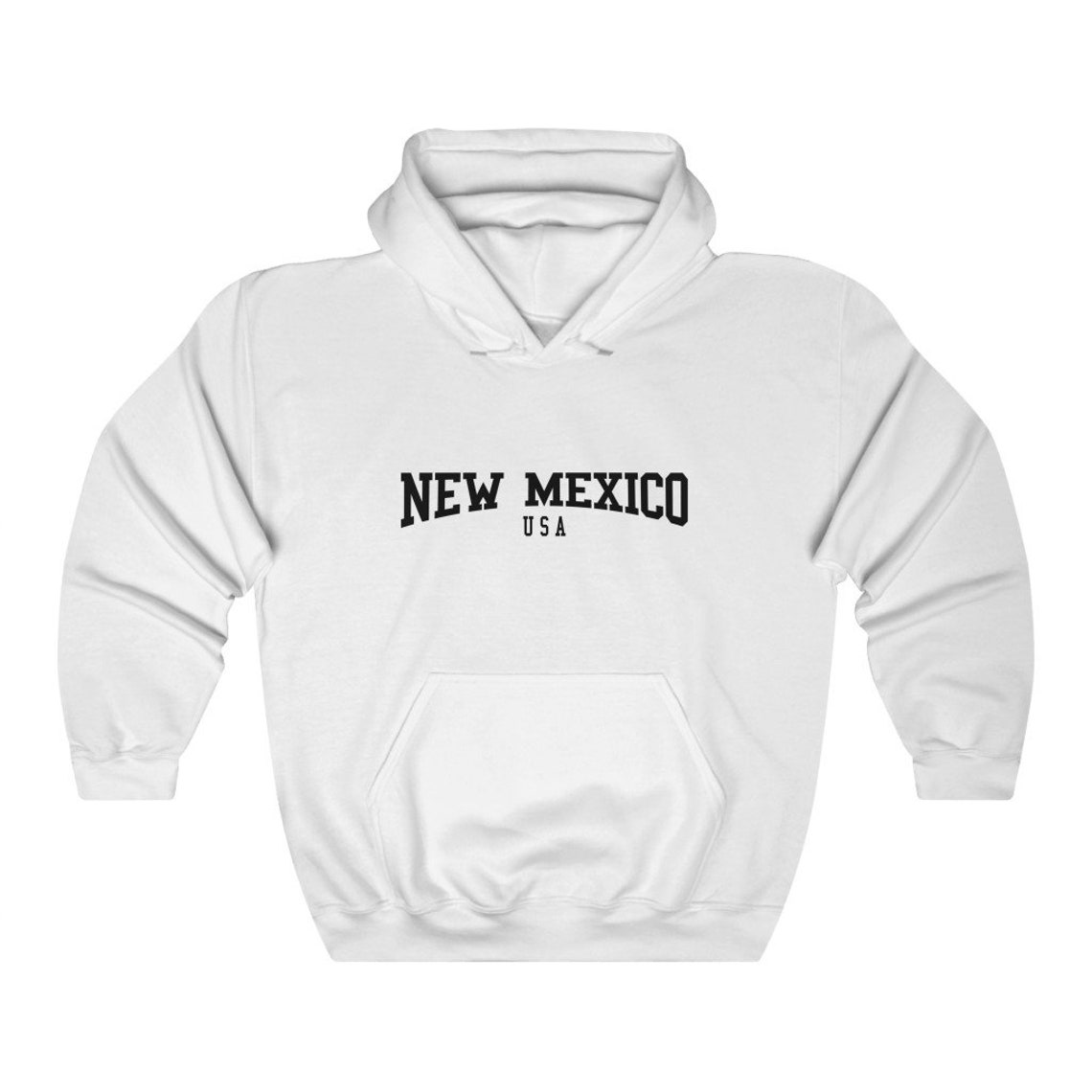 New Mexico USA Hooded Sweatshirt Retro New Mexico Hoodie | Etsy