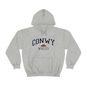 Conwy Wales Crewneck Sweatshirt Conwy Wales Crewneck