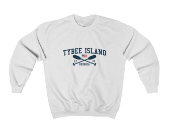 Tybee Island Georgia Sweatshirt Tybee Island Unisex Crewneck