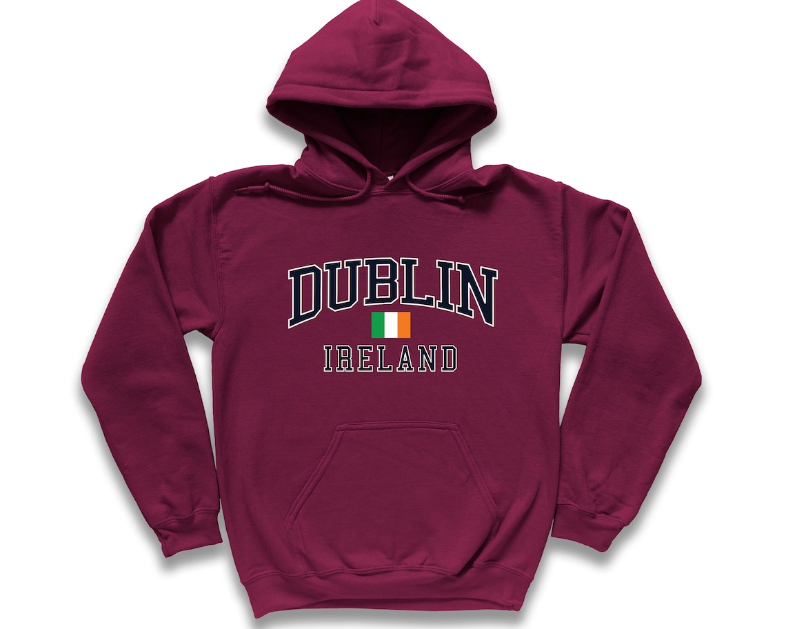 Dublin Irlande Sweatshirt à capuche Unisexe Dublin Hoodie Etsy France