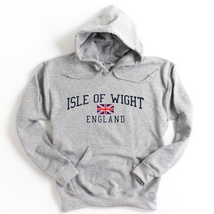 Isle of Wight England Hooded Sweatshirt Isle of Wight Hoodie