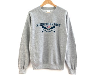 Kennebunkport Maine Sweatshirt Unisex Kennebunkport Crewneck