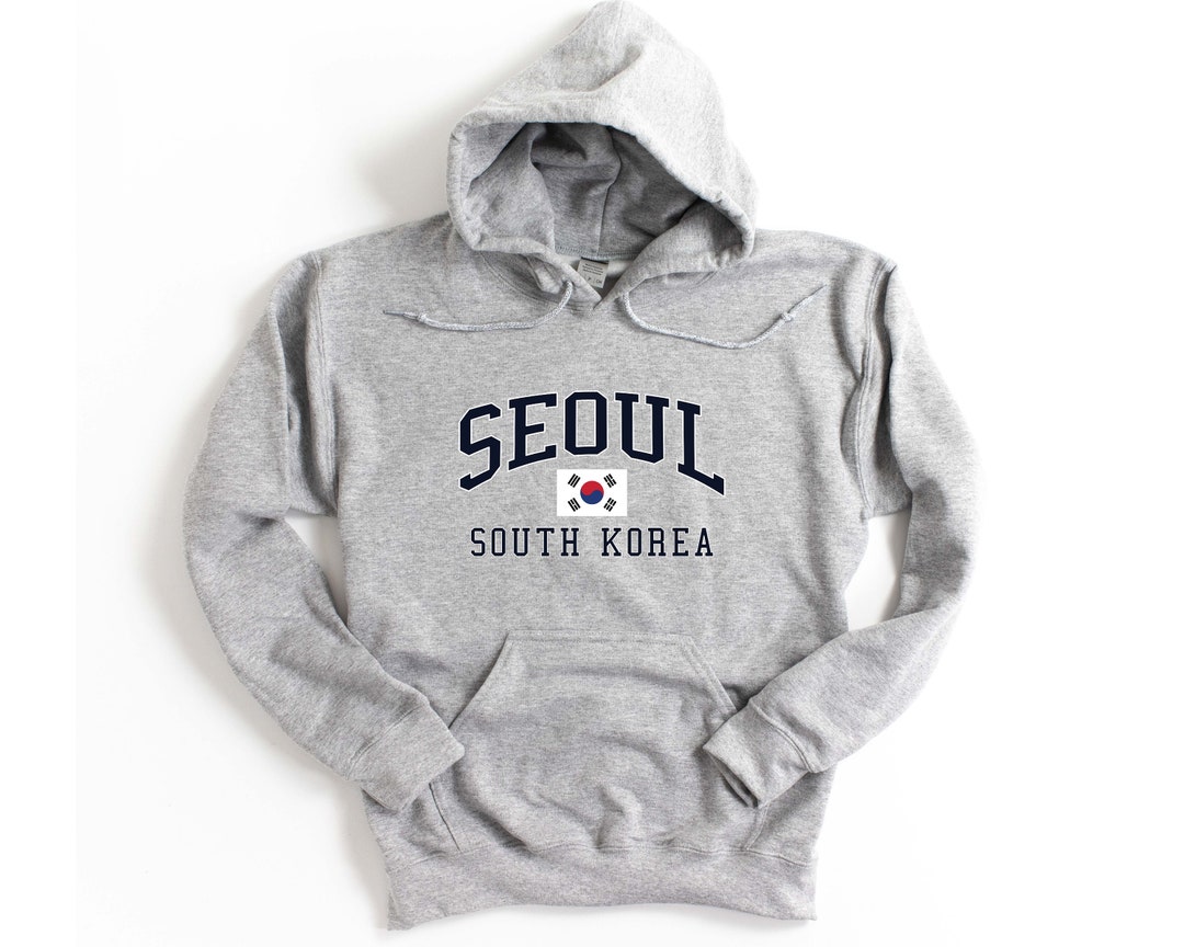 Seoul South Korea Hooded Sweatshirt Unisex Seoul Hoodie - Etsy