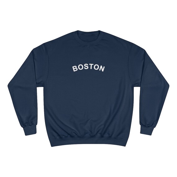 Boston Champion Sweatshirt Etsy UK