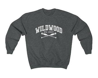 Wildwood New Jersey Hawaii Sweatshirt Unisex Wildwood Crewneck