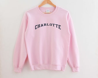 Charlotte North Carolina  Unisex Charlotte Crewneck