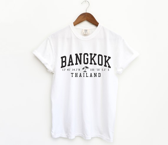 D-DAYバンコクBangkok Tシャツ m grey Bangkok Thailand Comfort Colors T-shirt Bangkok Shirt - Etsy