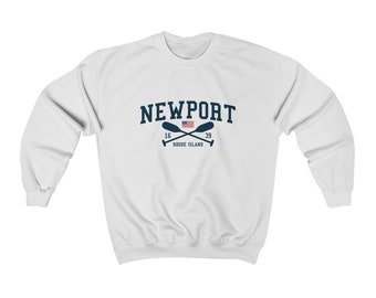 Newport Rhode Island Sweatshirt Newport Unisex Crewneck