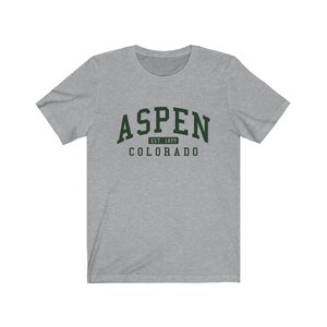 Aspen Colorado Texas T-Shirt Aspen Unisex Shirt