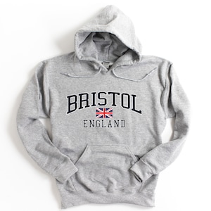 Bristol England Hooded Sweatshirt Bristol Hoodie