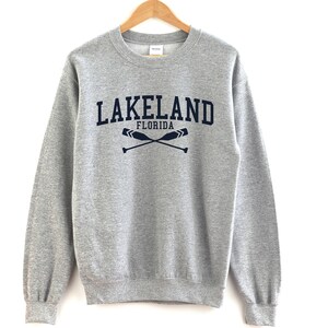 Lakeland Florida  Crewneck Sweatshirt Lakeland Crewneck