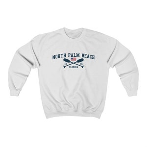 North Palm Beach Florida Unisex Pullover Sweatshirt North Palm Beach Crewneck