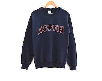 Aspen Colorado Sweatshirt  Unisex Aspen Crewneck