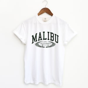 Malibu California T-Shirt Malibu Comfort Colors Shirt