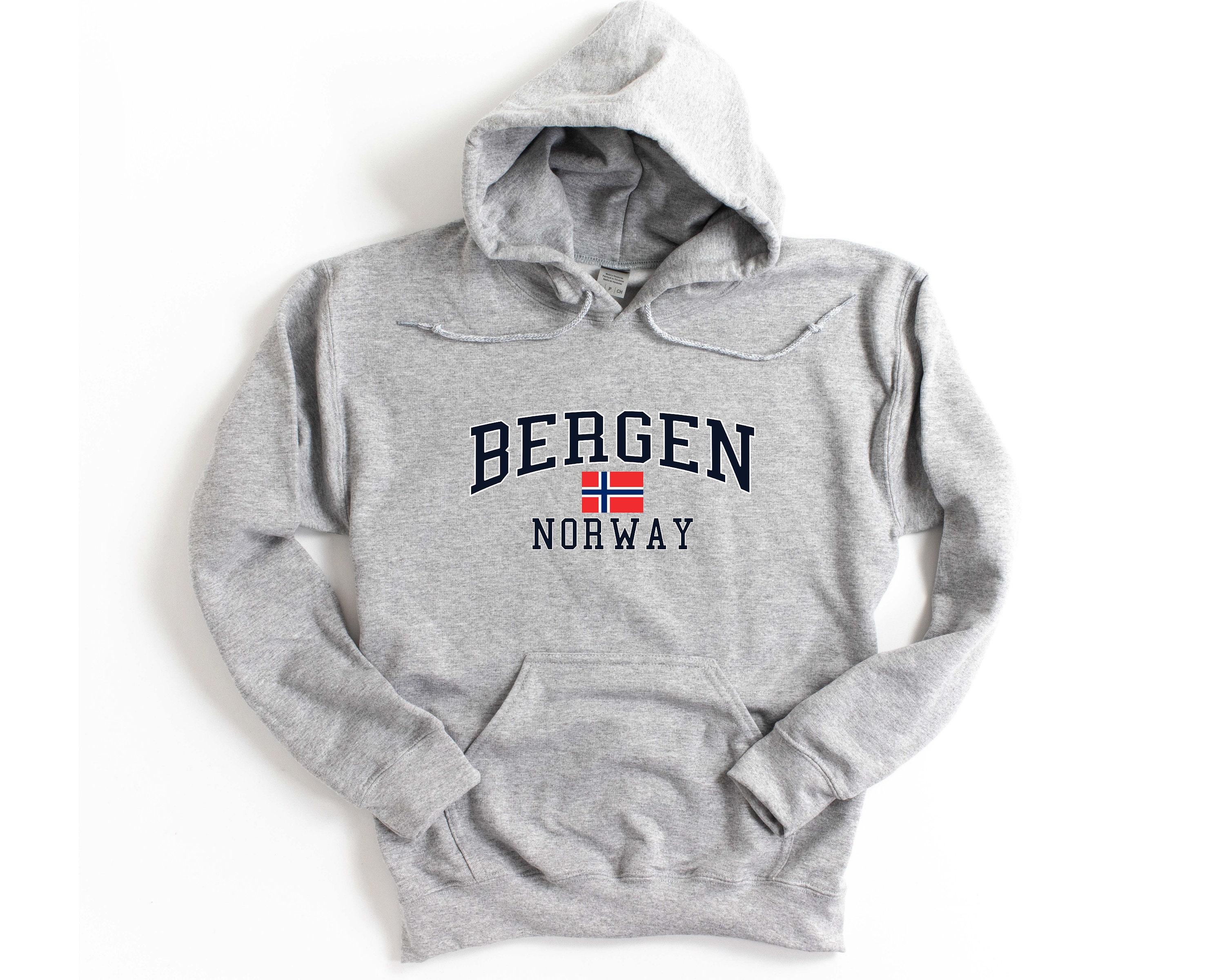 Bergen Norway Hooded Sweatshirt Unisex Bergen Hoodie - Etsy.de